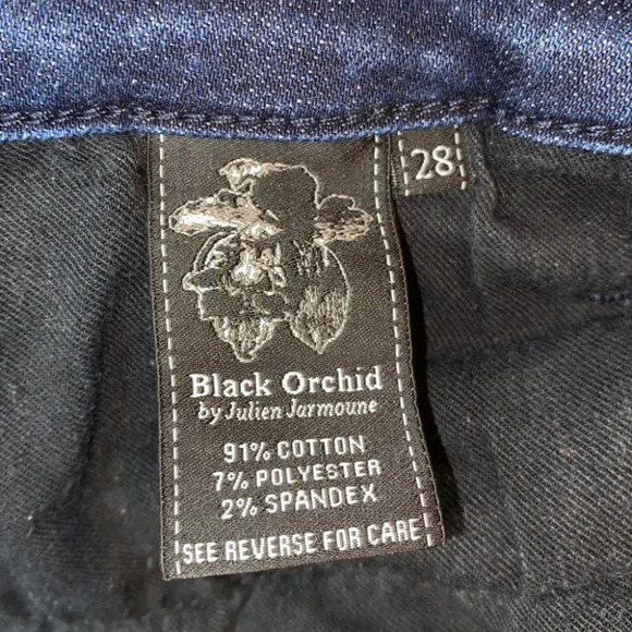 Black Orchid Los Angeles  Blue Magic Jegging 28 - Picture 10 of 10